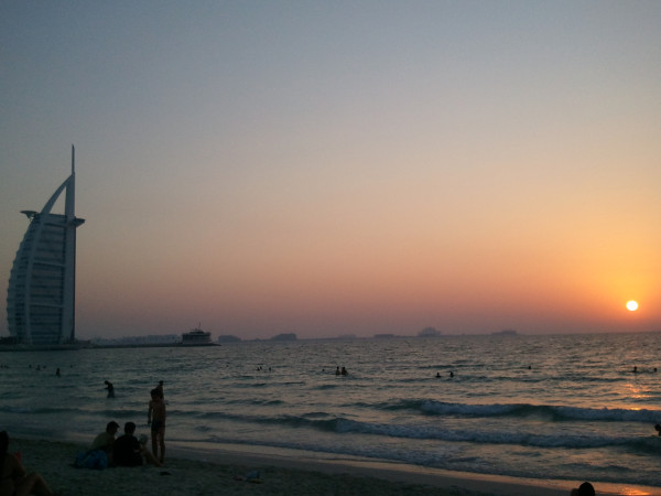 Sunset @ Jumeirah Beach, Dubai